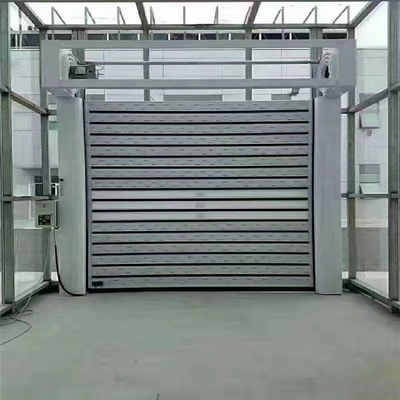 Готовый высокоскоростной алюминиевого сплава Roll Up Fast Roller Shutter охранная гаражная дверь