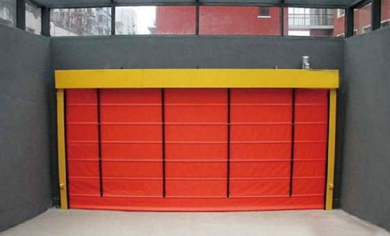 Готовый высокоскоростной алюминиевого сплава Roll Up Fast Roller Shutter охранная гаражная дверь