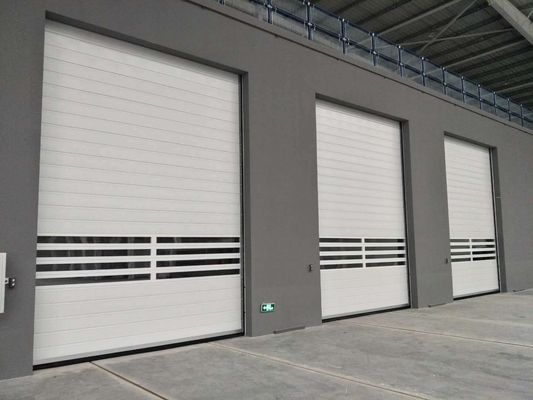 Готовый высокоскоростной алюминиевого сплава Roll Up Fast Roller Shutter охранная гаражная дверь
